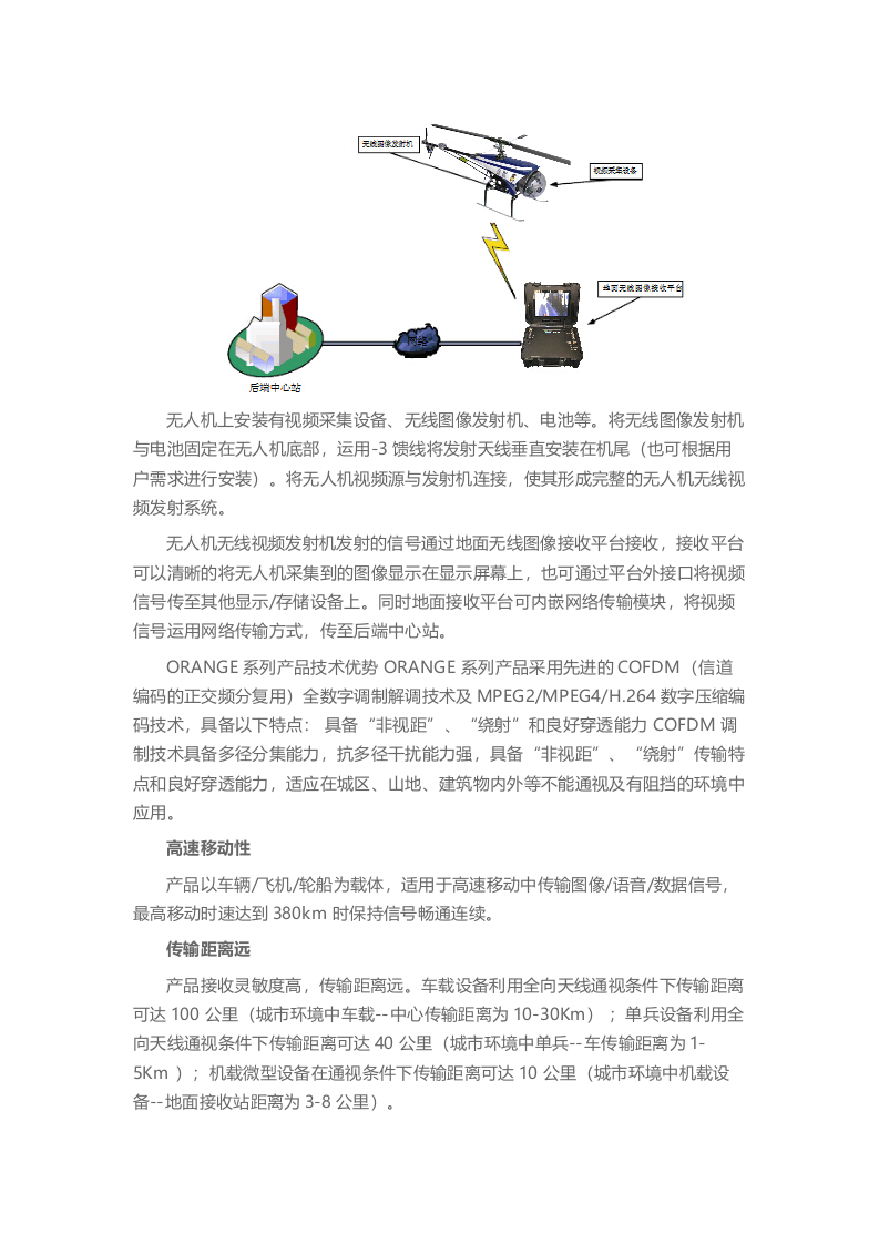 无人机无线通信技术解决方案Word(5页) 第2页