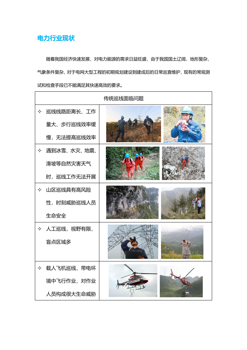 无人机电力应用解决方案Word(16页) 第3页