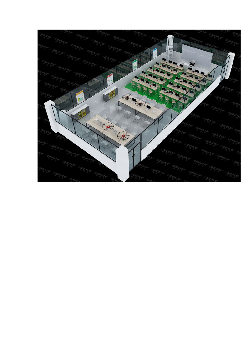 无人机技术实训基地建设方案Word(4页) 第3页