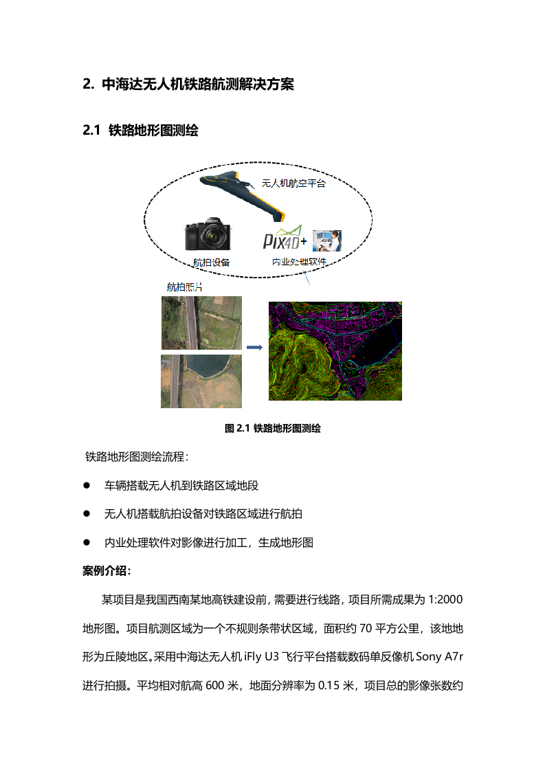 无人机铁路航测解决方案Word(12页) 第4页