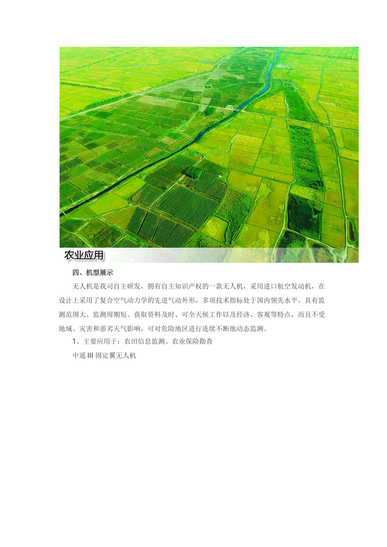 农业系统无人机应用解决方案 Word(6页) 第4页