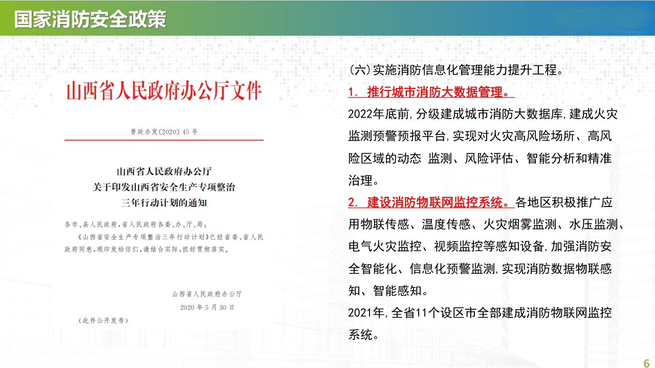 智慧消防2.0远程监控系统解决方案 PPT(37页) 第6页