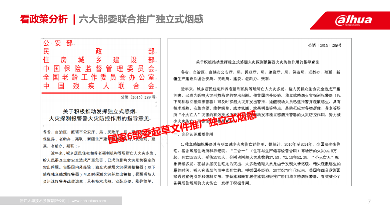 浙江大华&middot;消防物联网综合管理解决方案 PPT(47页) 第6页