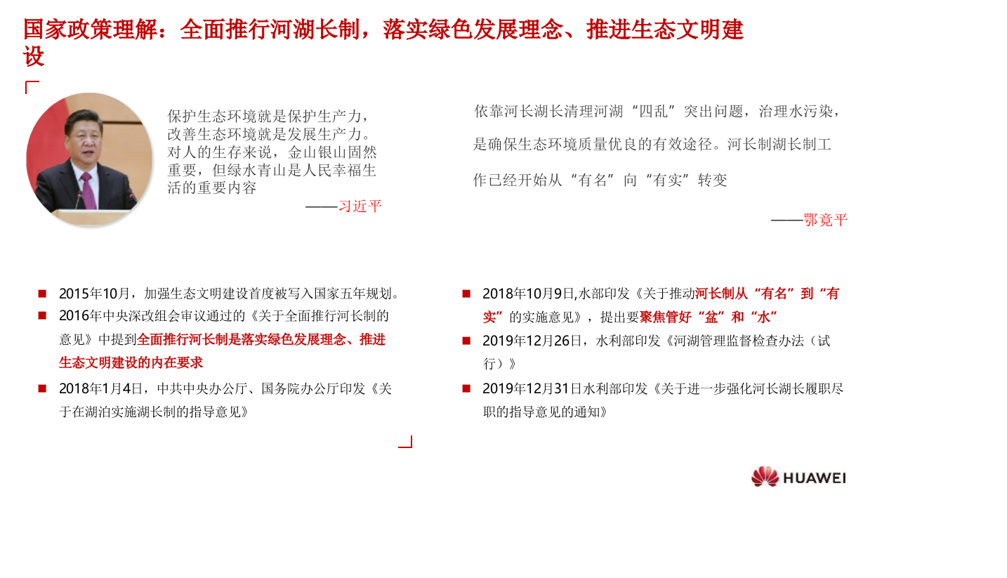 华为智慧水务&middot;河湖长制解决方案 PPT(27页) 第6页