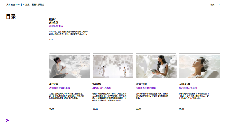 技术展望2024&mdash;&mdash;AI拐点，重塑人类潜力 PDF(83页) 第3页