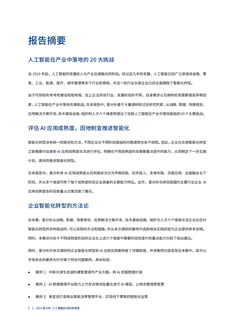 人工智能应用实践：企业智能化转型的方法论 PDF(71页) 第6页
