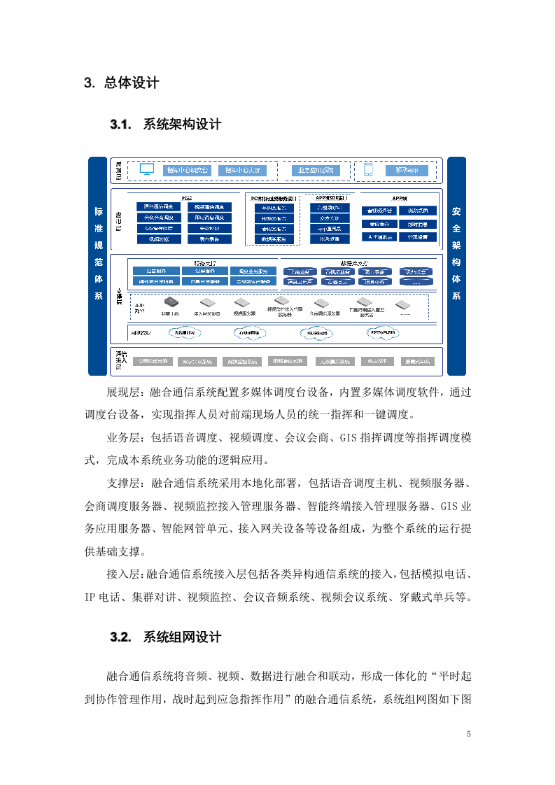 杭州叙简&middot;XX项目融合通信系统技术解决方案 第6页