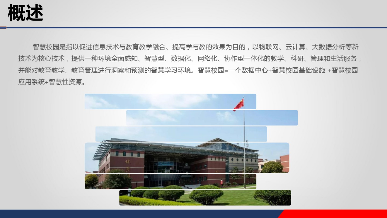 智慧校园综合管理平台 图片型PPT(59页) 第3页