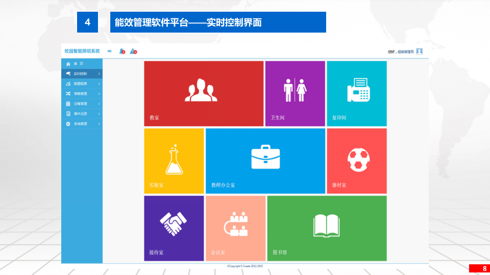 智慧校园照明管理及能效管理平台解决方案 PPT(32页) 第8页