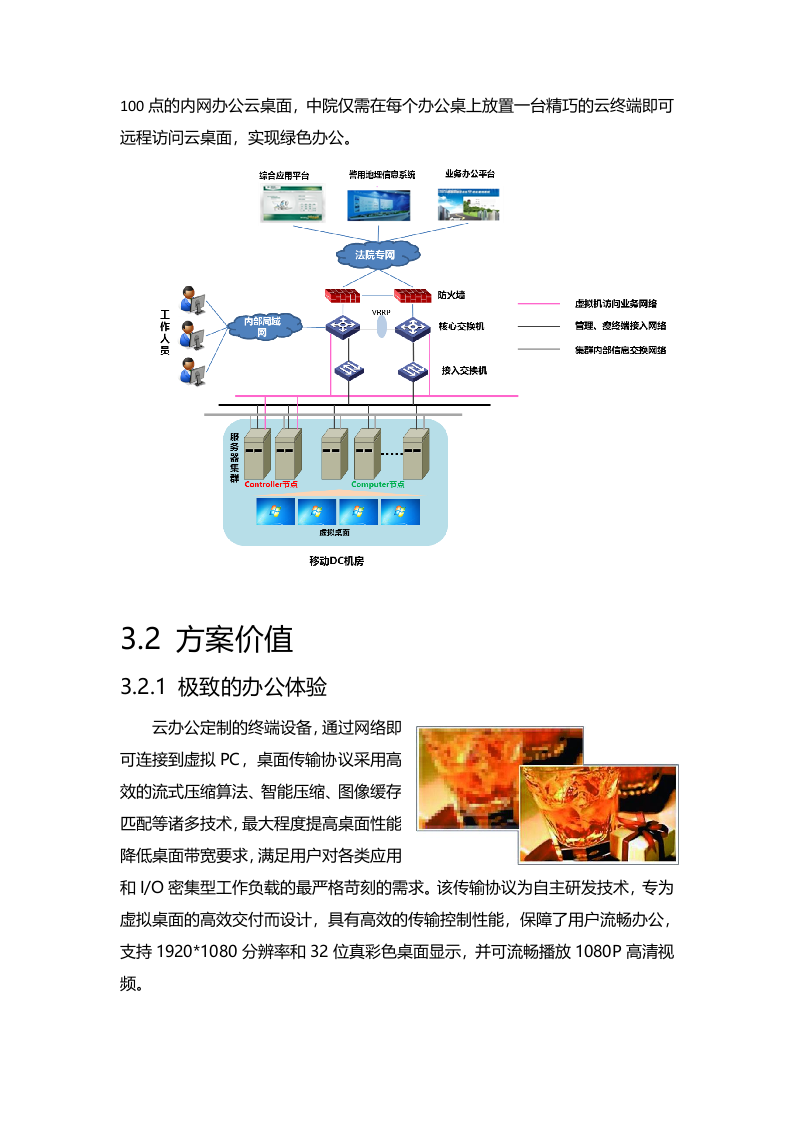 黄山市中级人民法院云桌面解决方案 Word(14页) 第7页