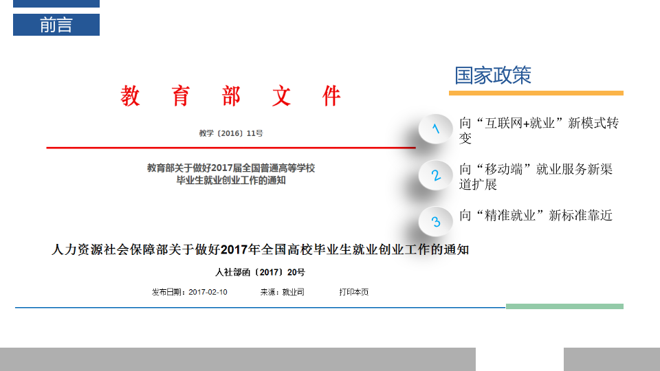 高校就业信息化建设 PPT(22页) 第2页