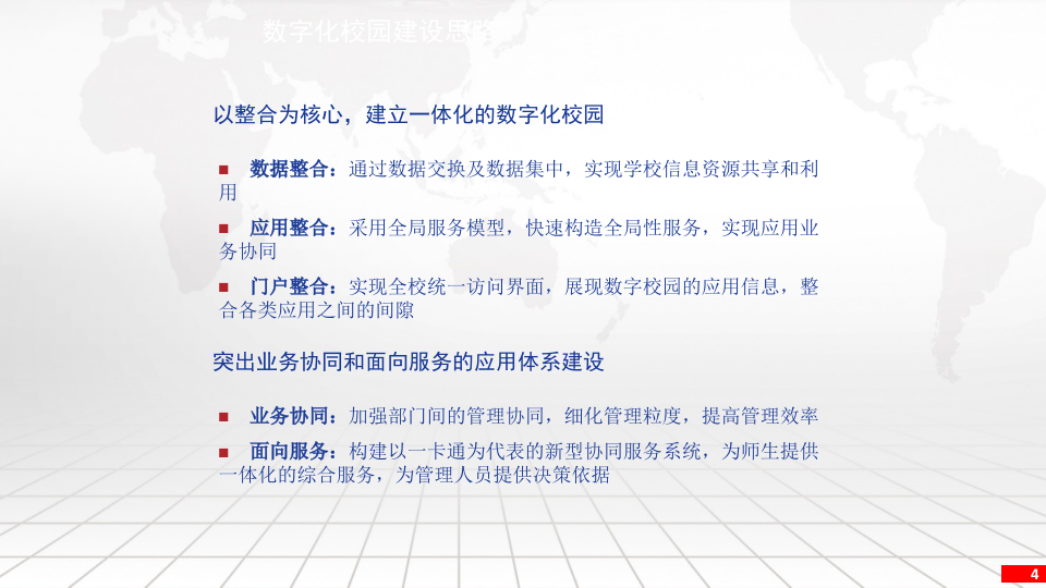 智慧校园数字化建设方案 PPT(40页) 第4页