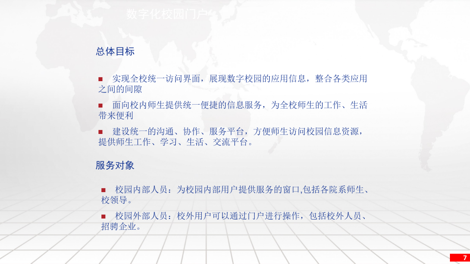 智慧校园数字化建设方案 PPT(40页) 第7页