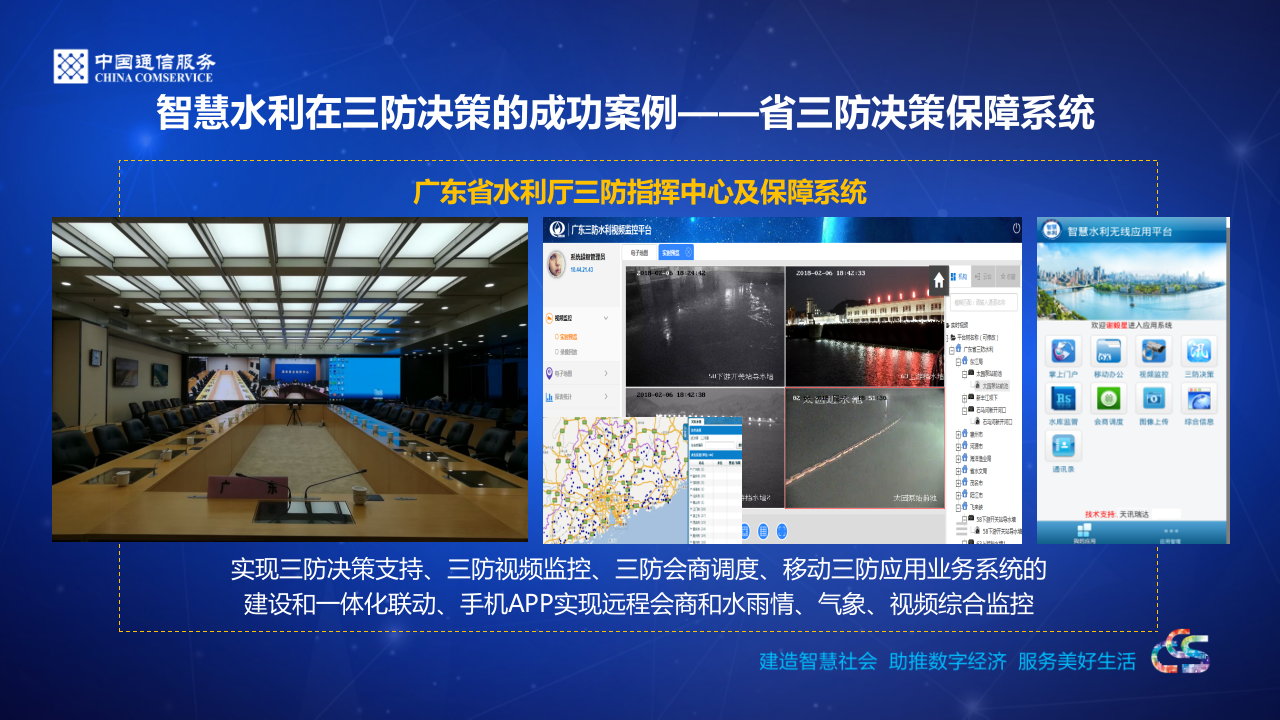 中通服&middot;基于&ldquo;一朵云、一张图、一个平台、多种应用&rdquo;的 一体化水利信息化解决方案 PPT(10页) 第8页