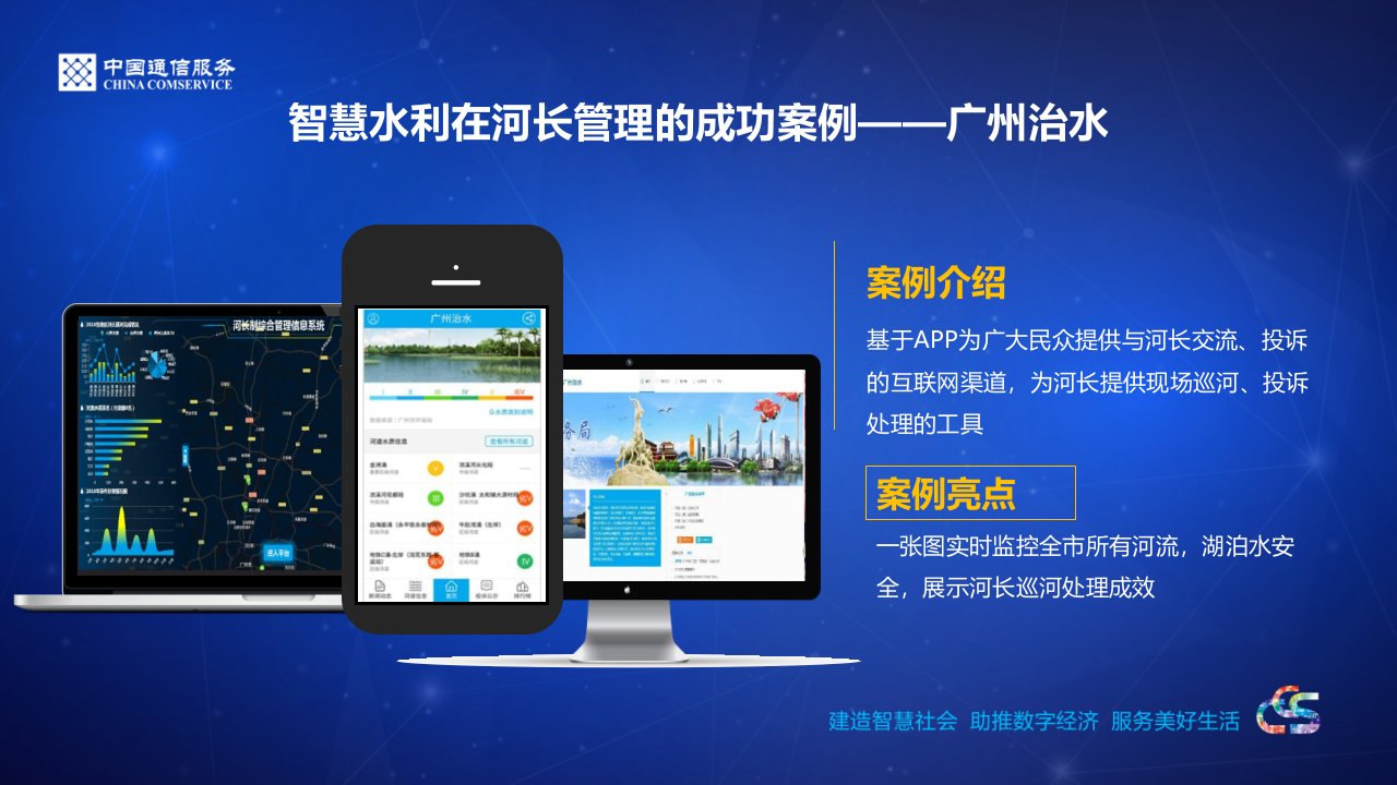 中通服&middot;基于&ldquo;一朵云、一张图、一个平台、多种应用&rdquo;的 一体化水利信息化解决方案 PPT(10页) 第7页