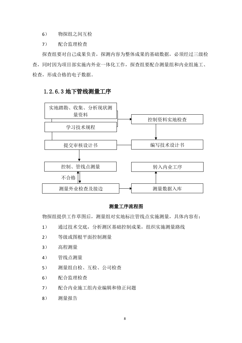燃气管网普查技术方案 Word(21页) 第8页