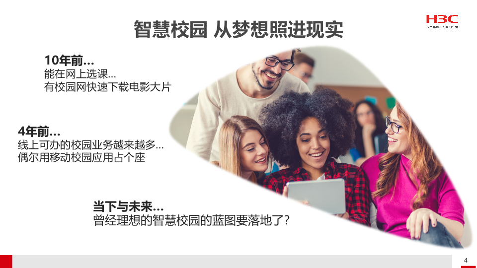 H3C&middot;融合创新 智绘美好校园&mdash;&mdash;智慧校园解决方案汇报 PPT(91页) 第4页