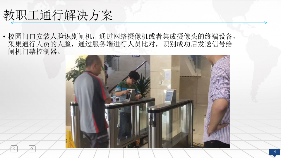 人脸识别在平安校园中的应用方案 PPT(11页) 第4页