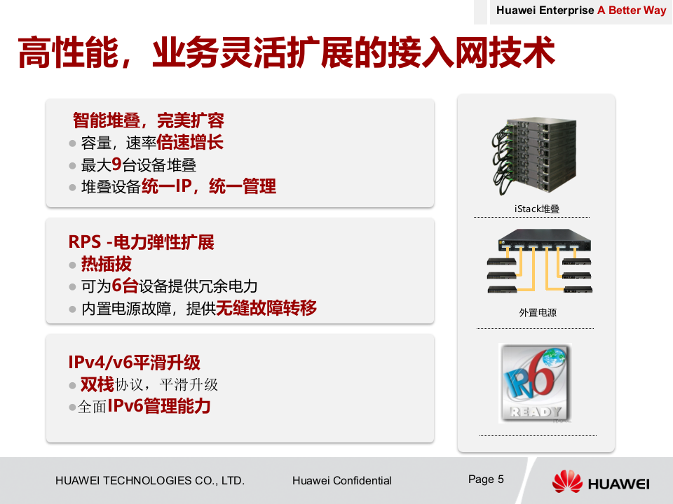华为&middot;智慧校园云平台接入网方案 PPT(25页) 第5页