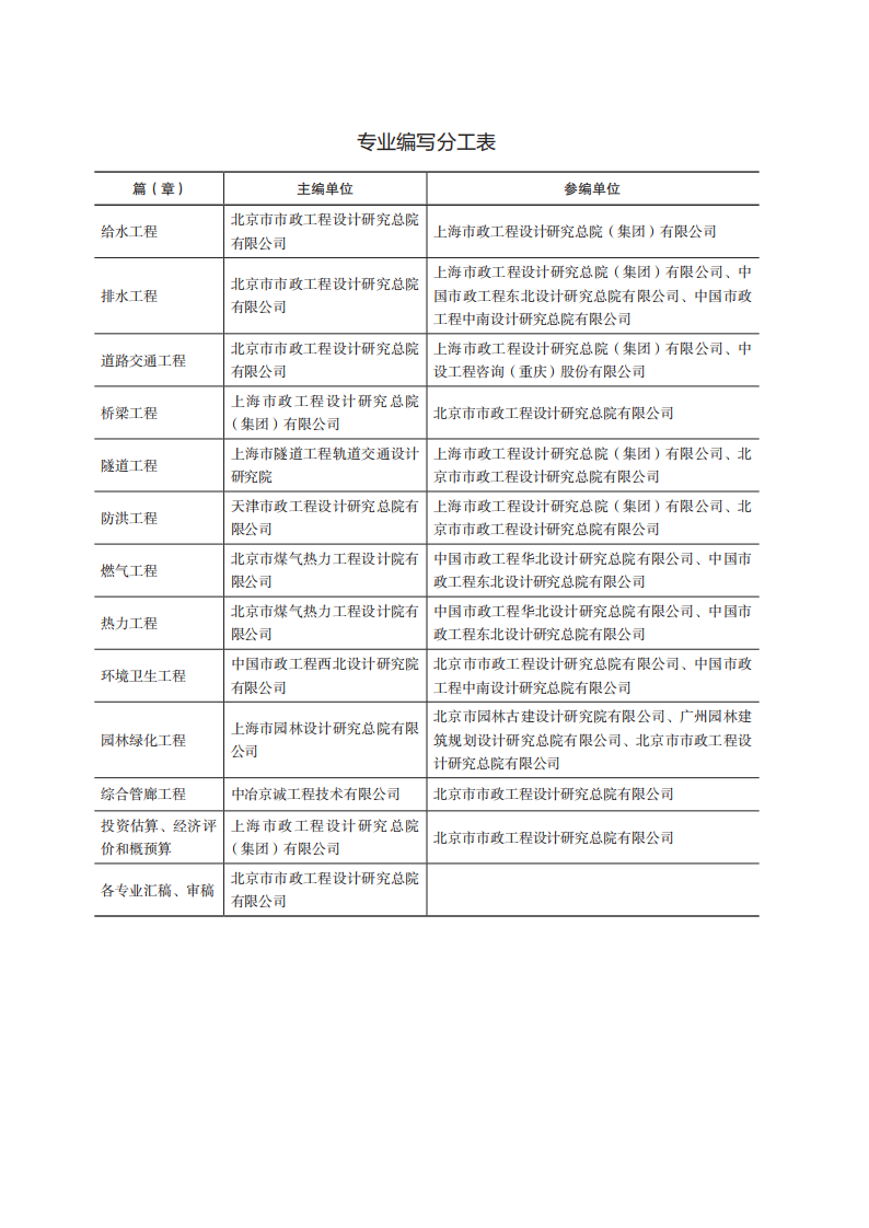 《市政公用工程设计文件编制深度规定》（2025年版） 第4页