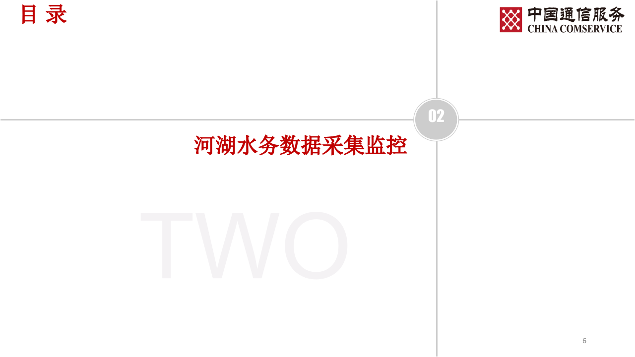中通服&middot;智慧水利水利资源信息化管理解决方案 PPT(36页) 第6页