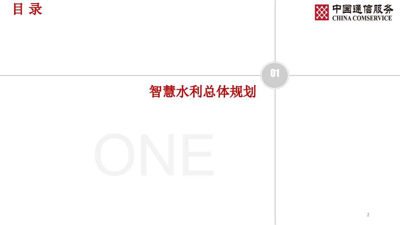 中通服&middot;智慧水利水利资源信息化管理解决方案 PPT(36页) 第2页