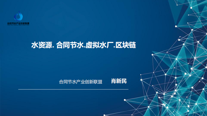 水资源.虚拟水厂.合同节水.区块链 PDF(32页) 第1页