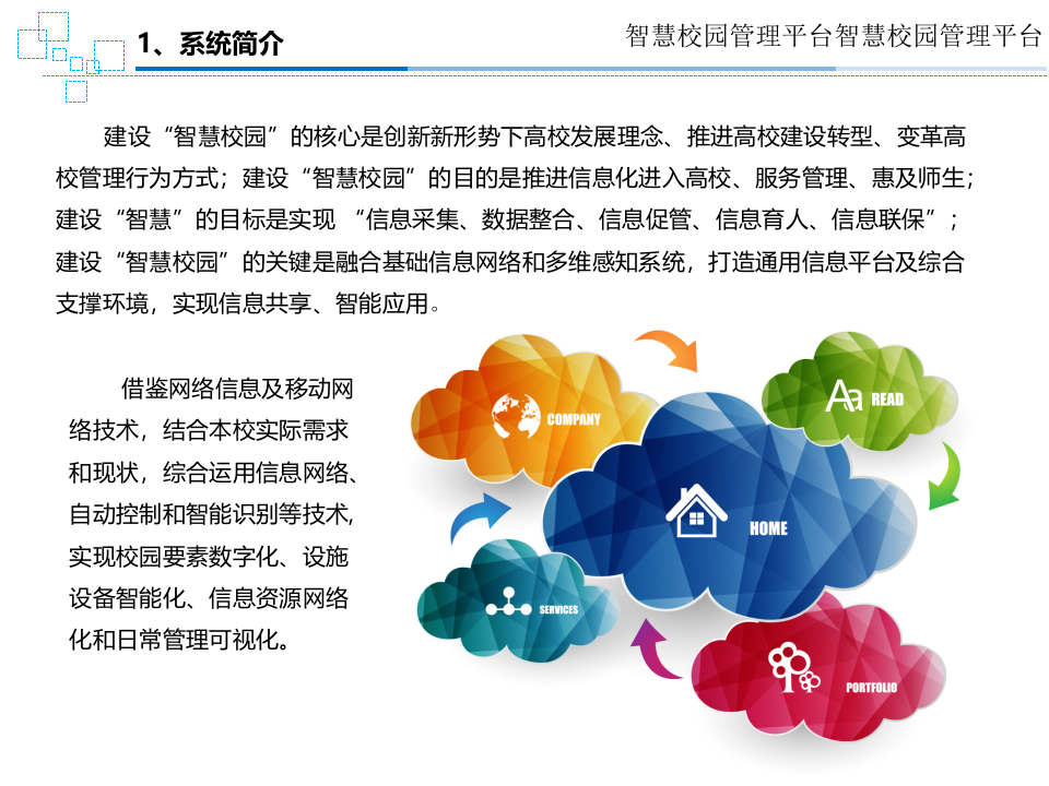 智慧校园管理平台建设和应用方案 PPT(39页) 第5页