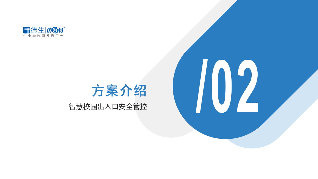 德生科技&middot;智慧校园安全管控解决方案 PPT(33页) 第7页