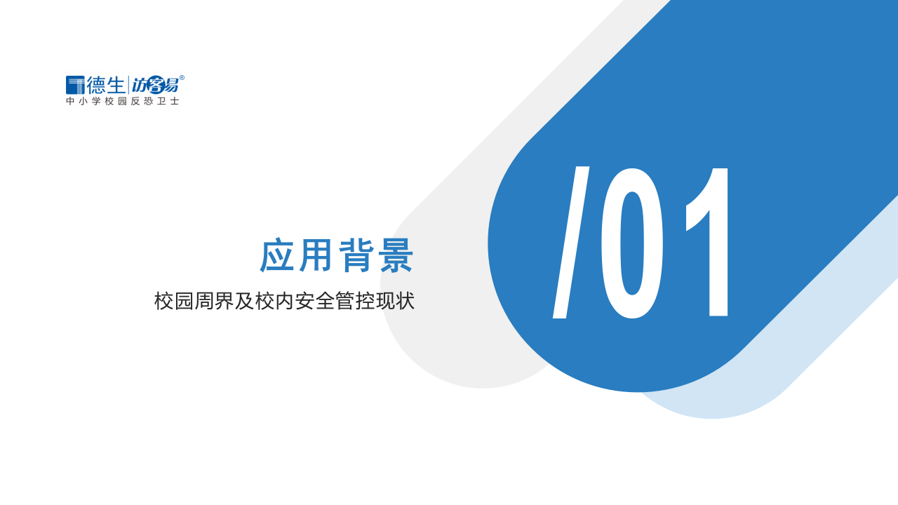 德生科技&middot;智慧校园安全管控解决方案 PPT(33页) 第3页