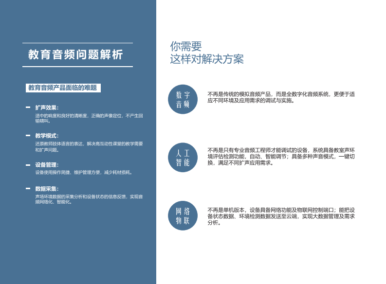 贝塔斯瑞&middot;智慧教室音频解决方案 PDF(18页) 第3页