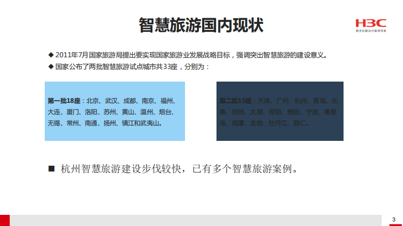 H3C&middot;智慧景区解决方案 PDF(38页) 第4页