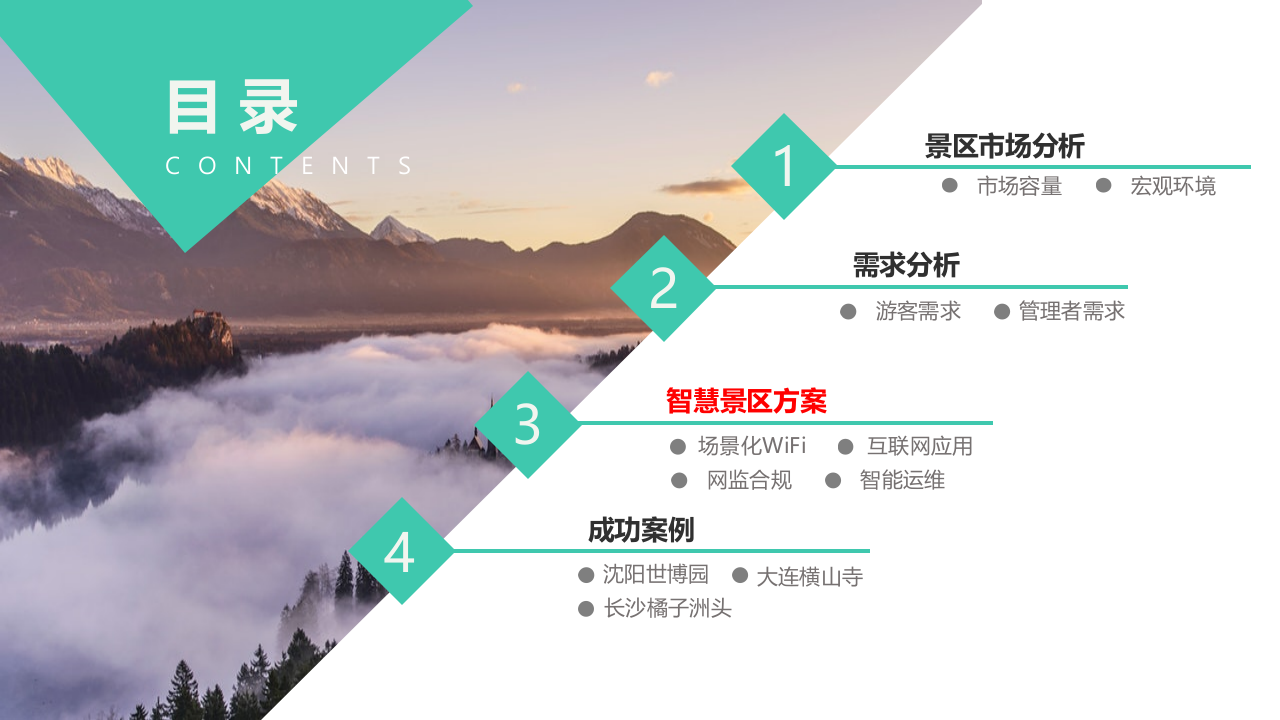 智慧景区&mdash;&mdash;智能、便民、安全、可运营、零维护让景区燃起来 PPT(42页) 第8页