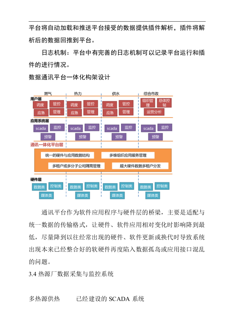 智慧供热管控一体化平台建设方案 Word(29页) 第8页