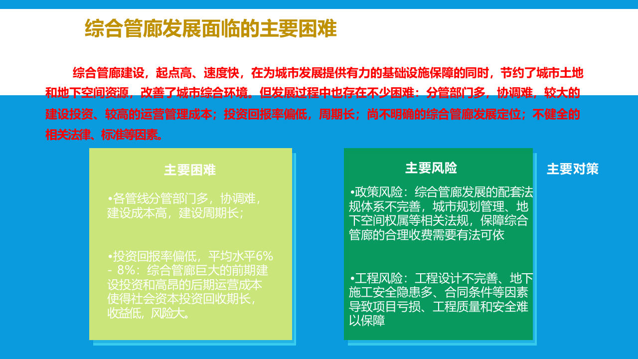 地下综合管廊的智慧化方案 PPT(18页) 第5页