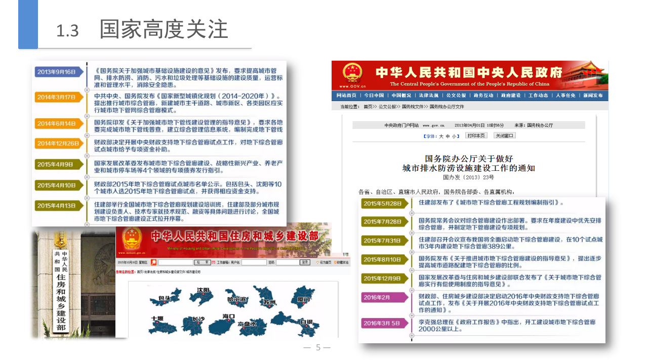 城市综合管廊建设助推地下管线智慧化 PPT(27页) 第5页