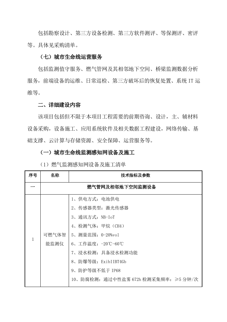 城市生命线安全工程建设类别与内容 Word(19页) 第5页