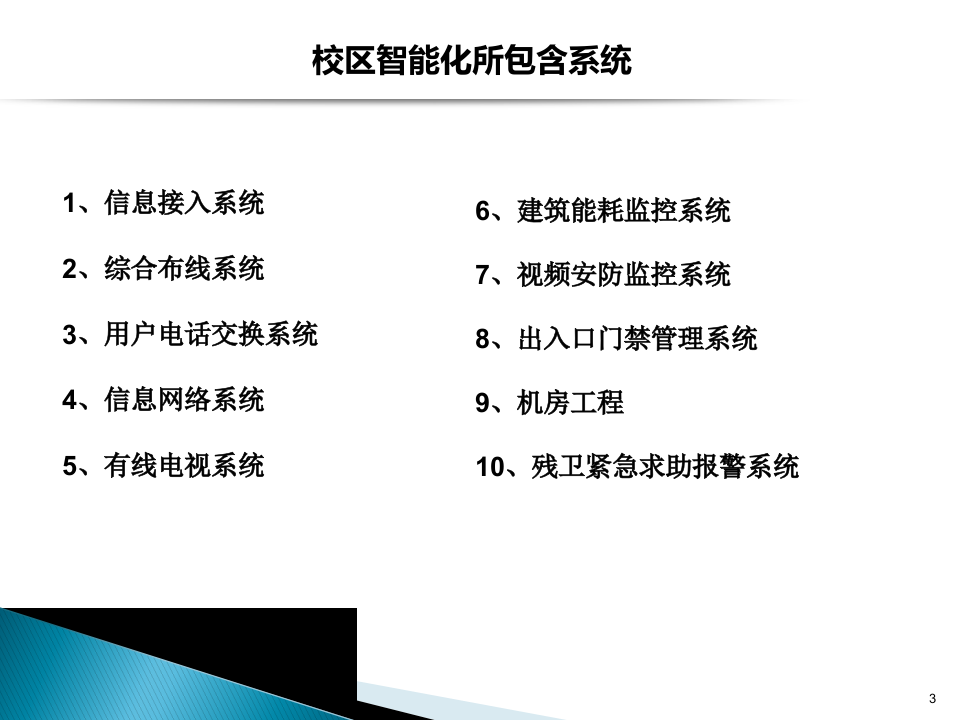 校园智能化系统 PPT(31页) 第3页