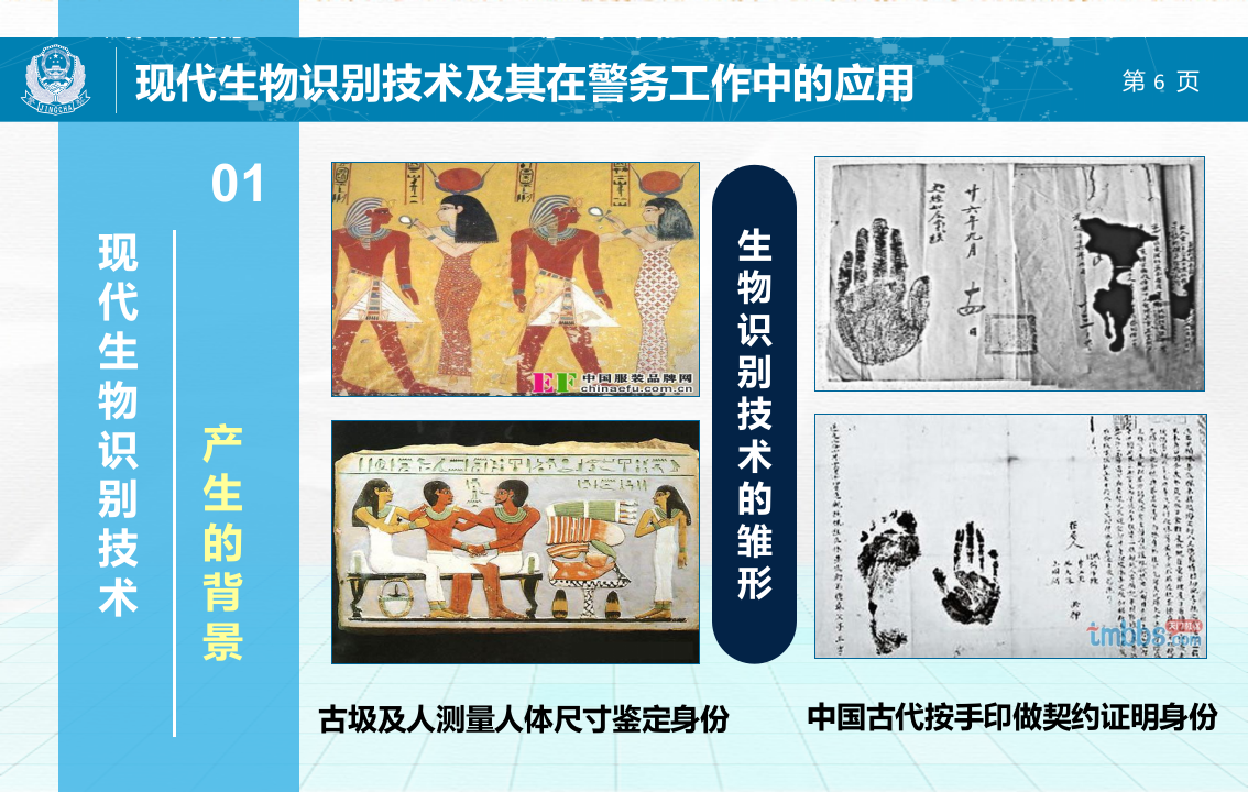 现代生物识别技术及其在公安工作中的应用 PPT(59页) 第6页